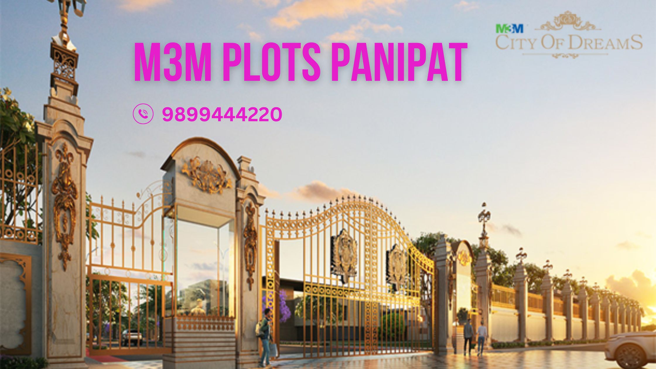 M3M Plots Panipat – Residential Plots on 350 Acres | Premium Living in Haryana