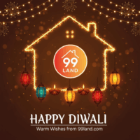 Lighting Up Dreams This Diwali with 99LAND ✨
