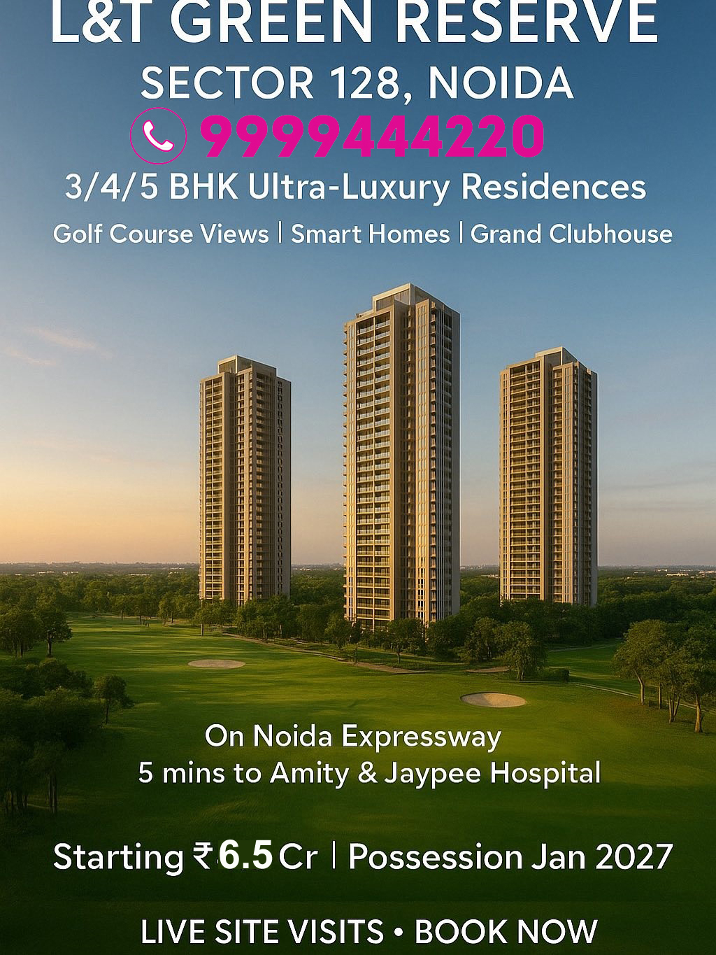 Discover the Eco-Luxury Lifestyle at Green Reserve, Sector 128 Noida 2