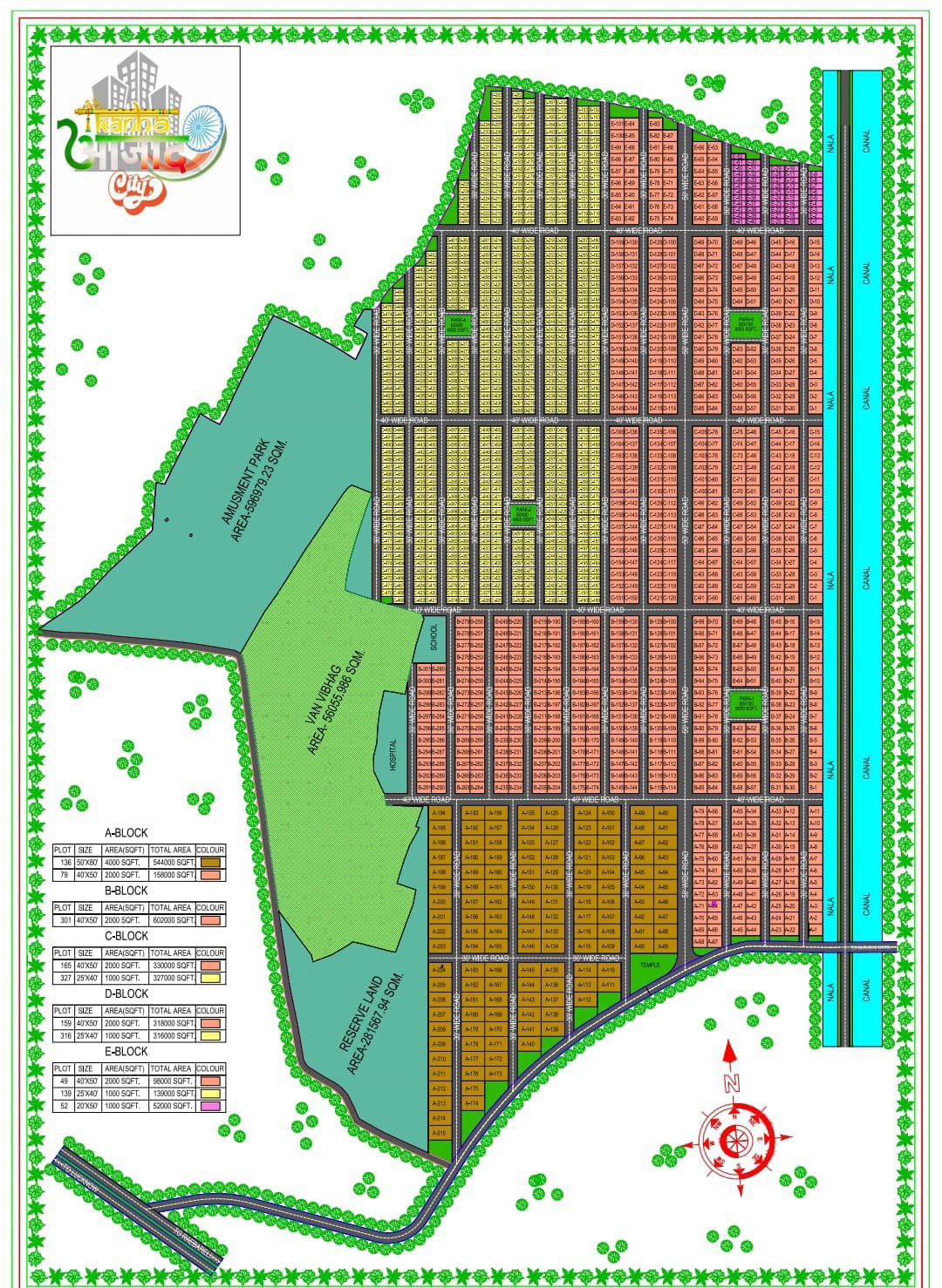 kanha Azaad city by MRM Group at 199sqft on Raebareli road Lucknow 3