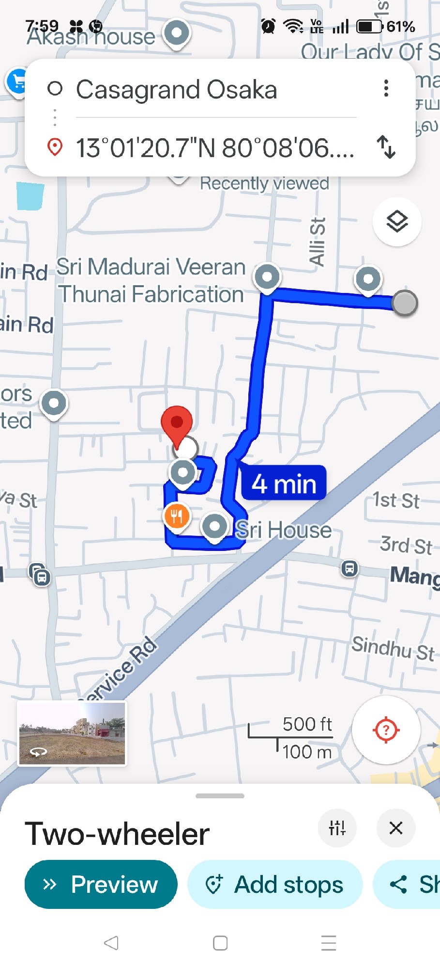 residential land for sale in pon Muthu Nagar, iyyapathangal 2