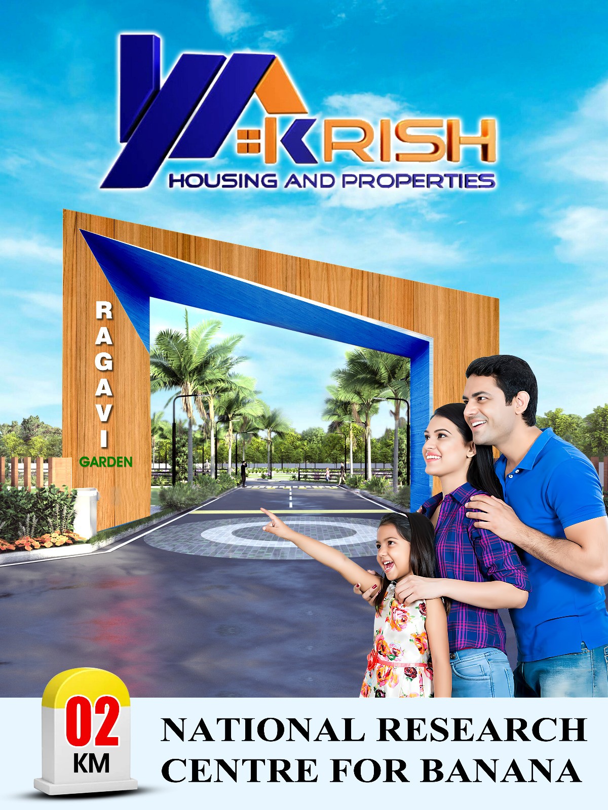 Residential Plots Near City Limit | Fully Developed Area