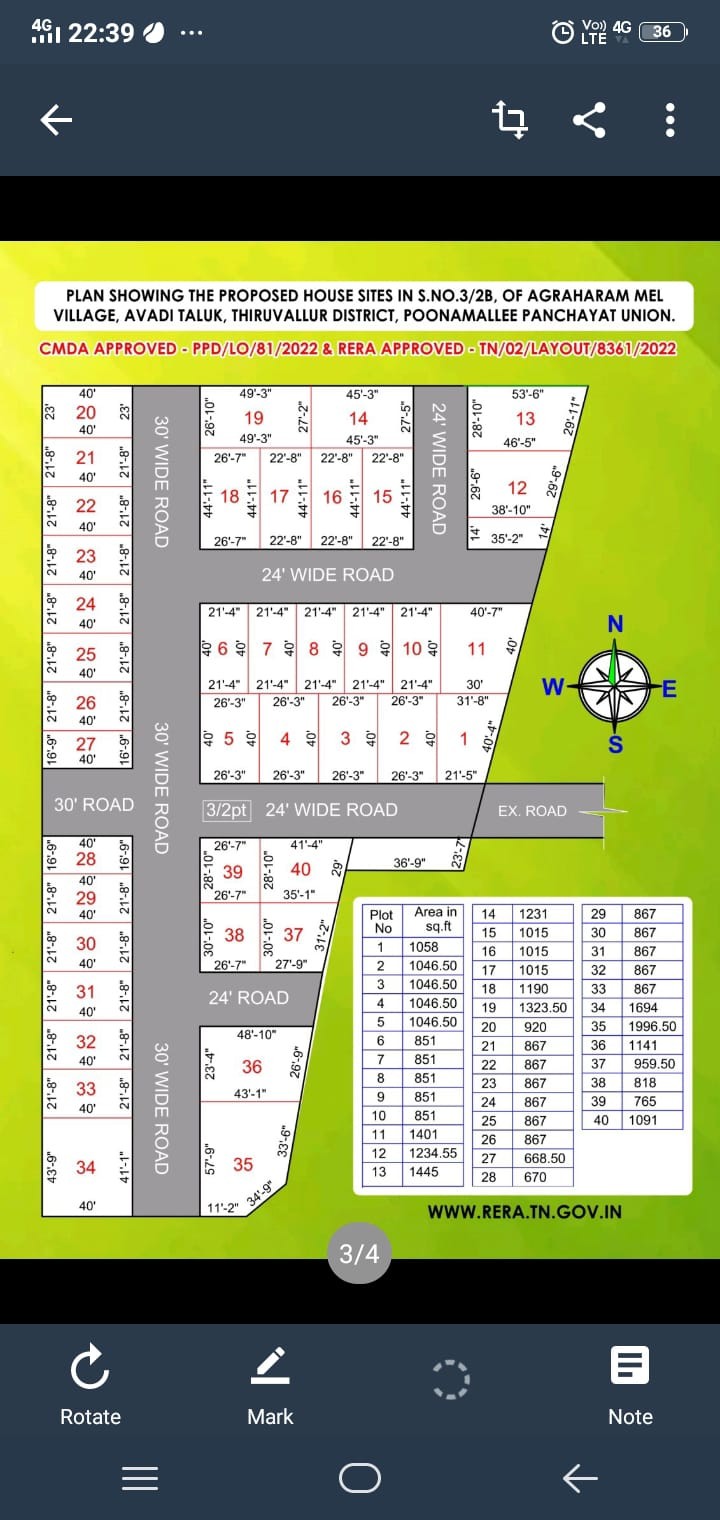 villa plots for sale near avadi kovilpathagai, pattabiram, paruthipattu,