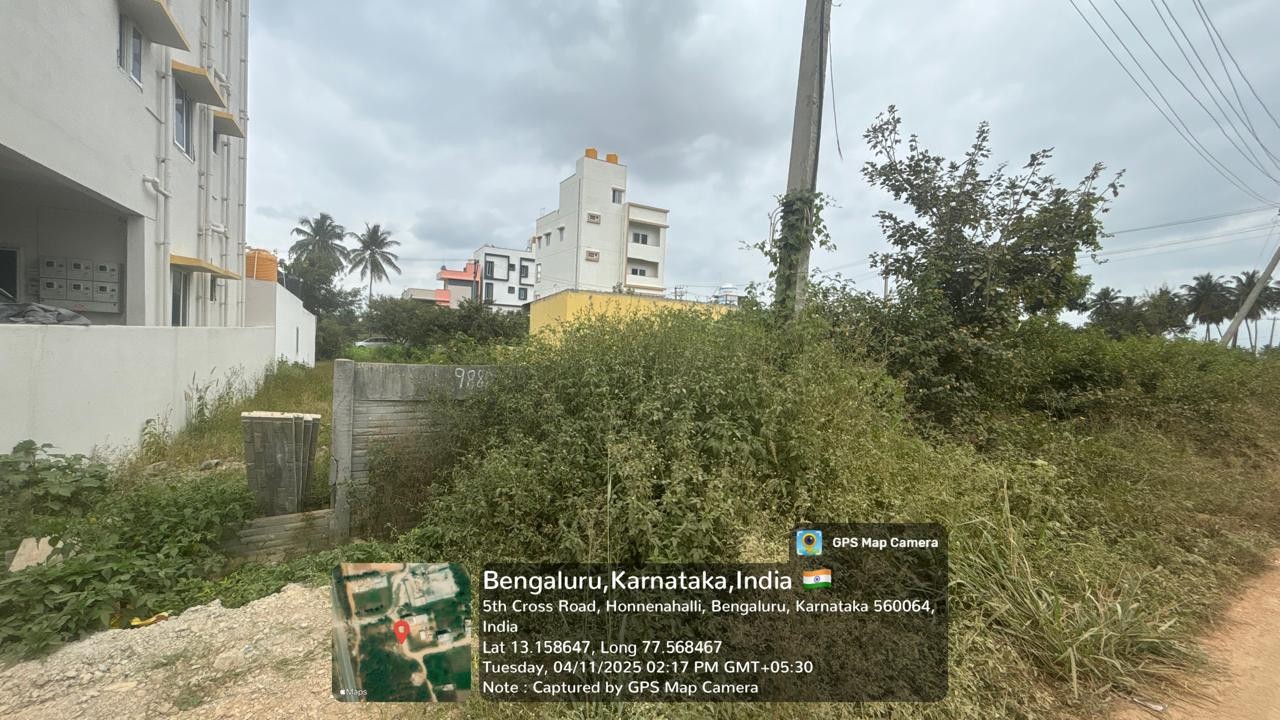Site for sale in Honnenahalli Doddaballapur main road