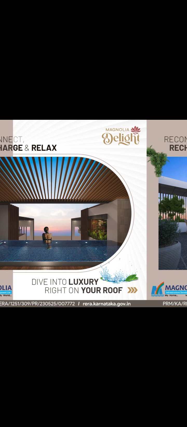 Spacious flat for sale with infinity pool