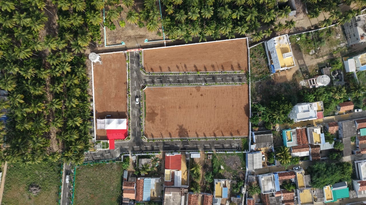 Elegant DTCP approved plots.. * Gated community society. * Grand Arch with Gate* Compound wall. * Wa 3