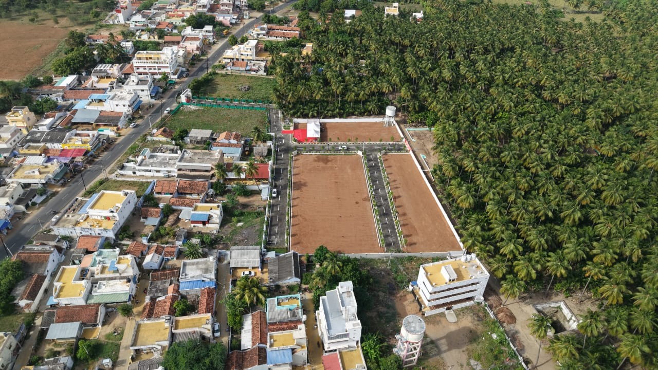 Elegant DTCP approved plots.. * Gated community society. * Grand Arch with Gate* Compound wall. * Wa