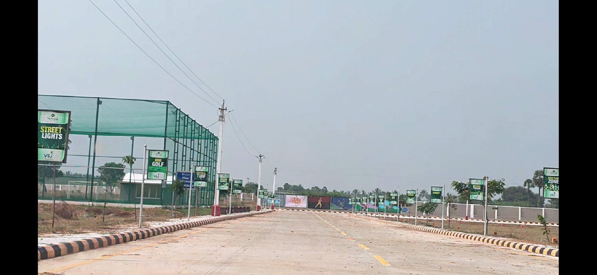 low budget on road property