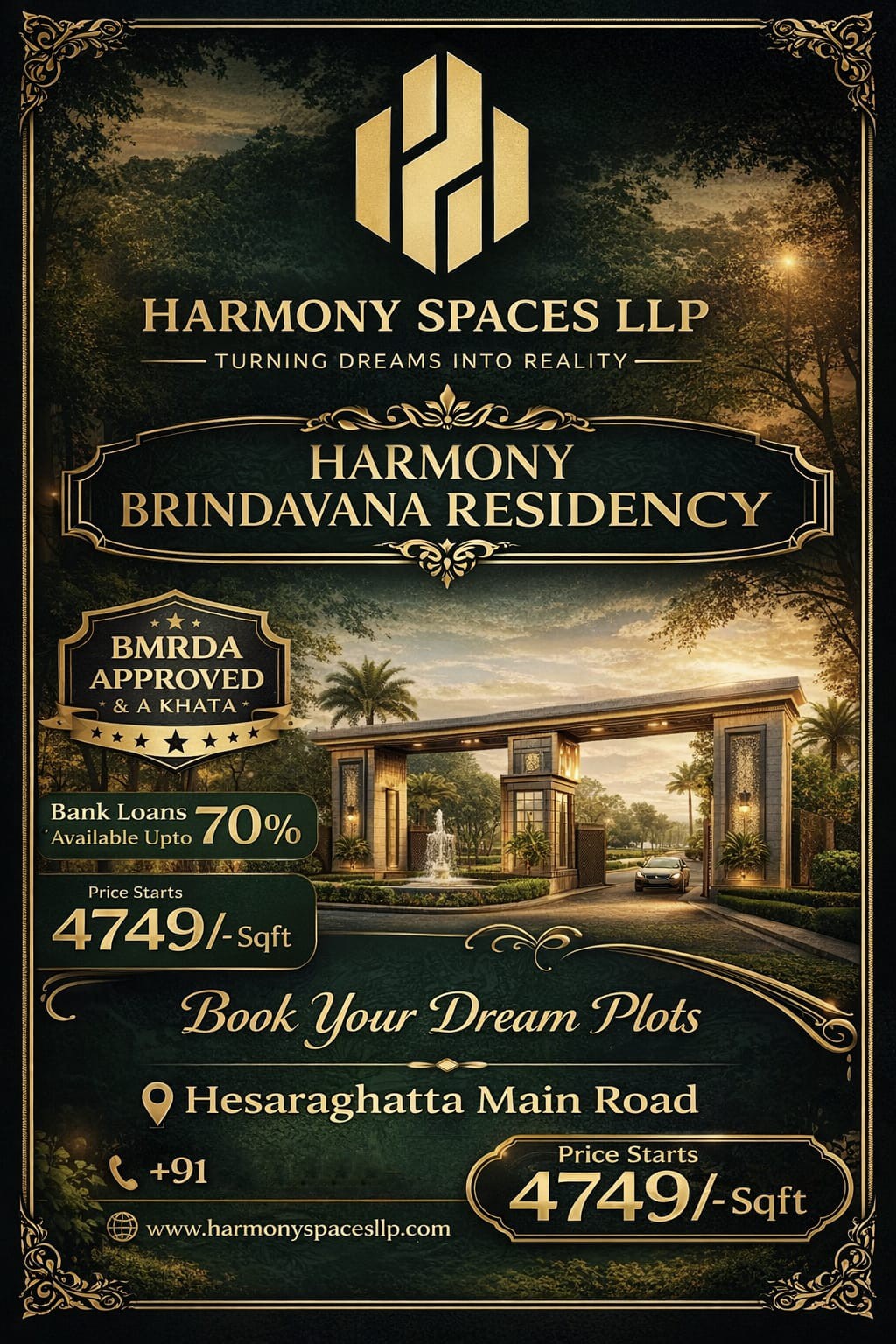 HARMONY BRINDAVAN RECIDENCY