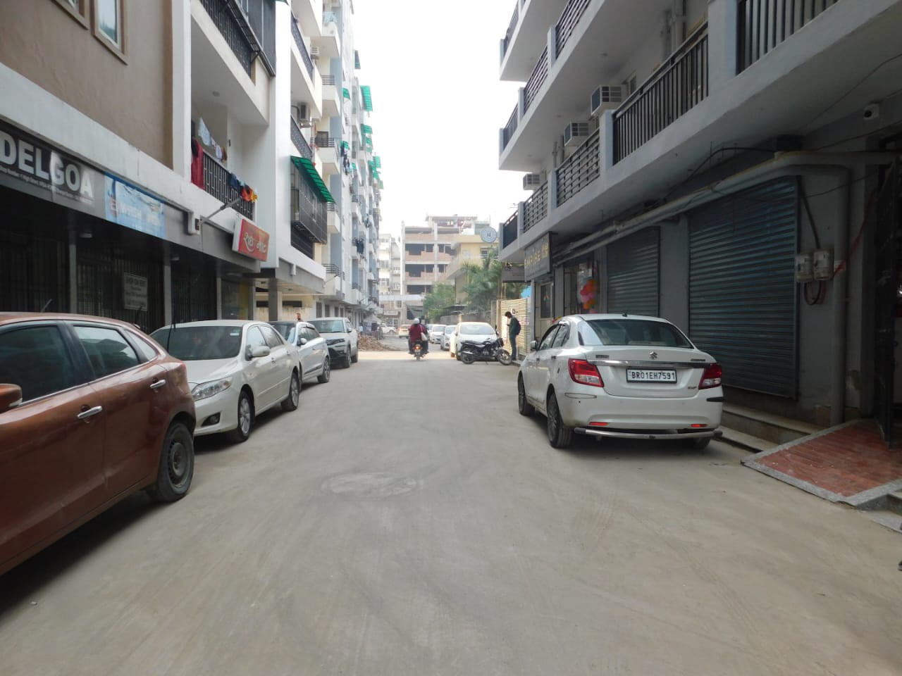 Two Bhk flat with Three Balcony