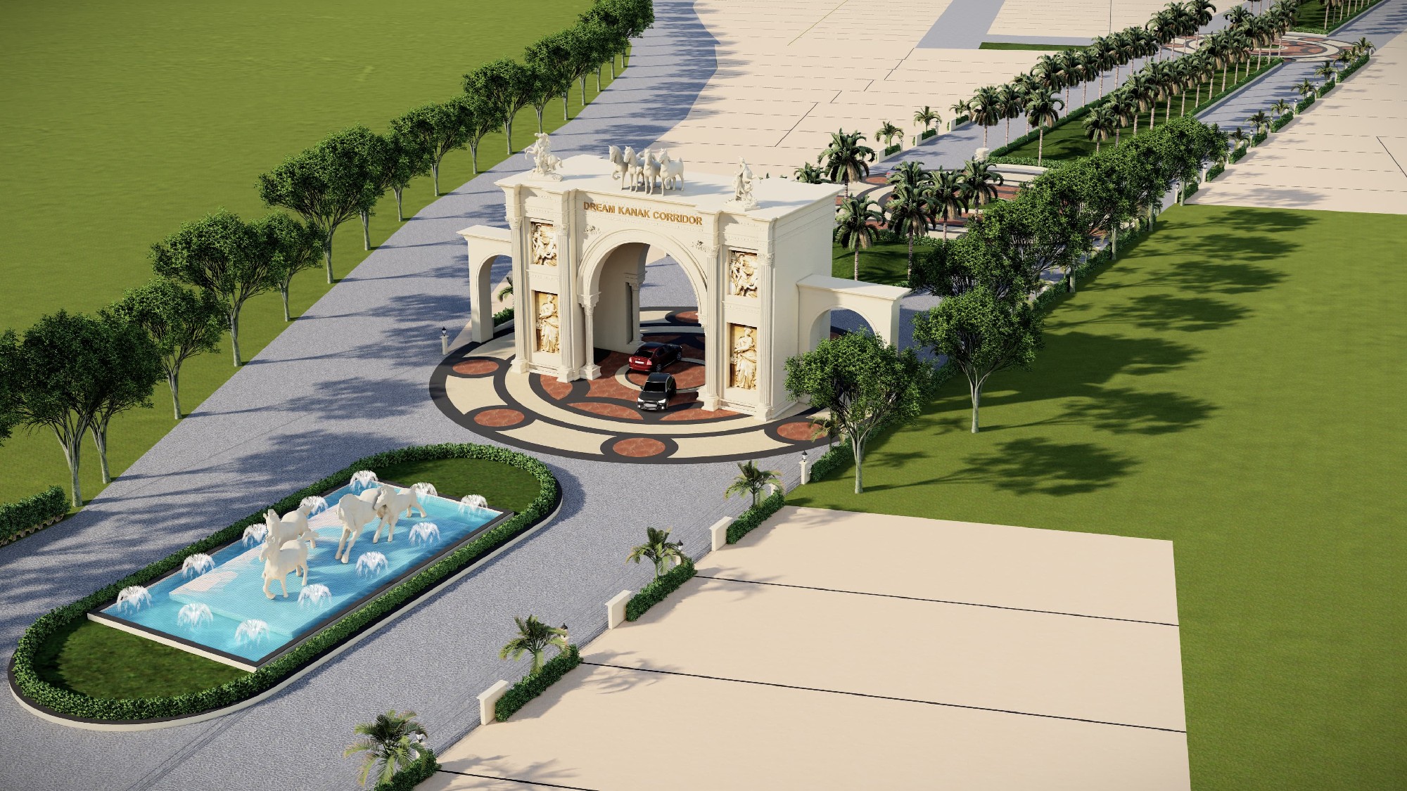 super corridor per premium township location super corridor palakhedi limboda Giri 2