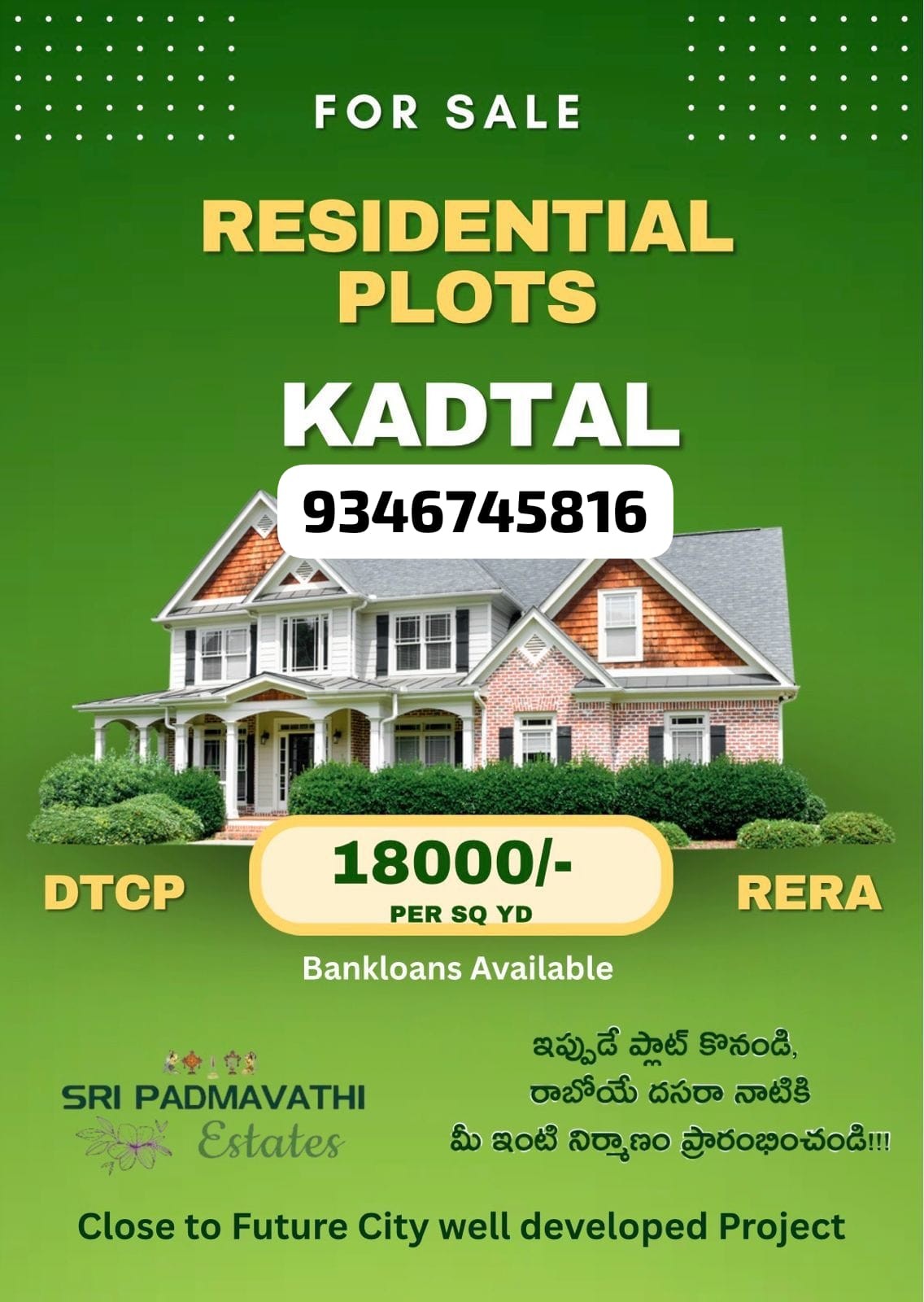Plots For Sale in Kadthal