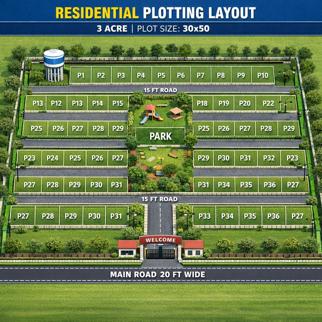 Residential plot