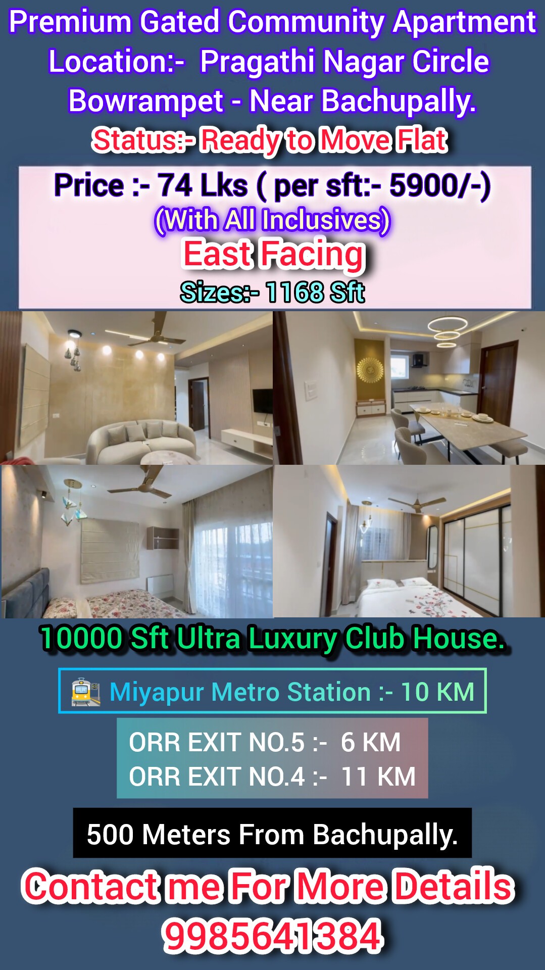 Gated Community 2BHK Flat 3