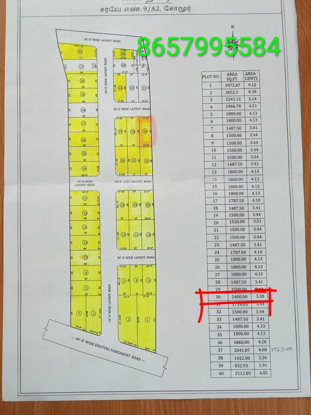 Low budget DTDC RERA approved land for sales