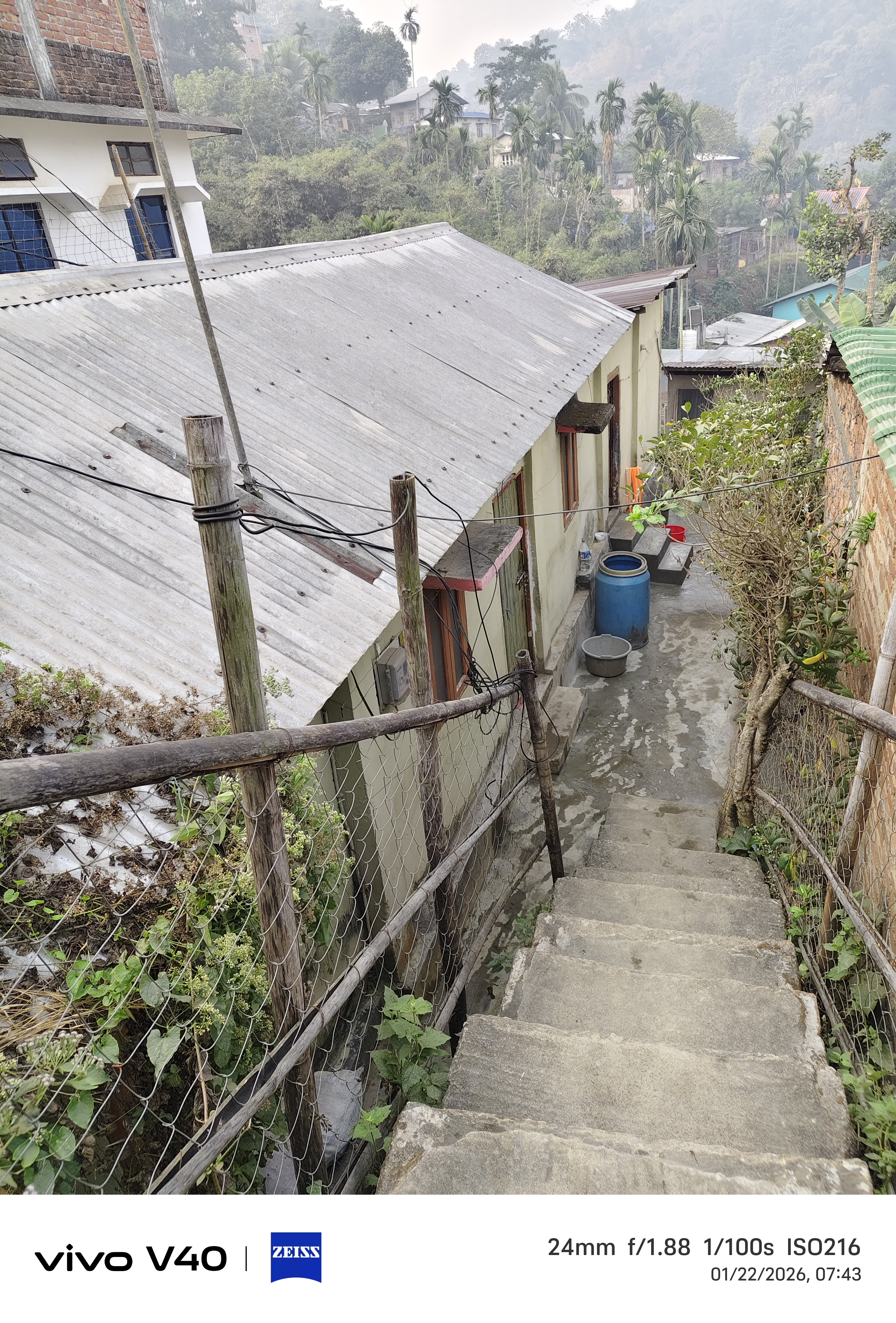 house patta land with well