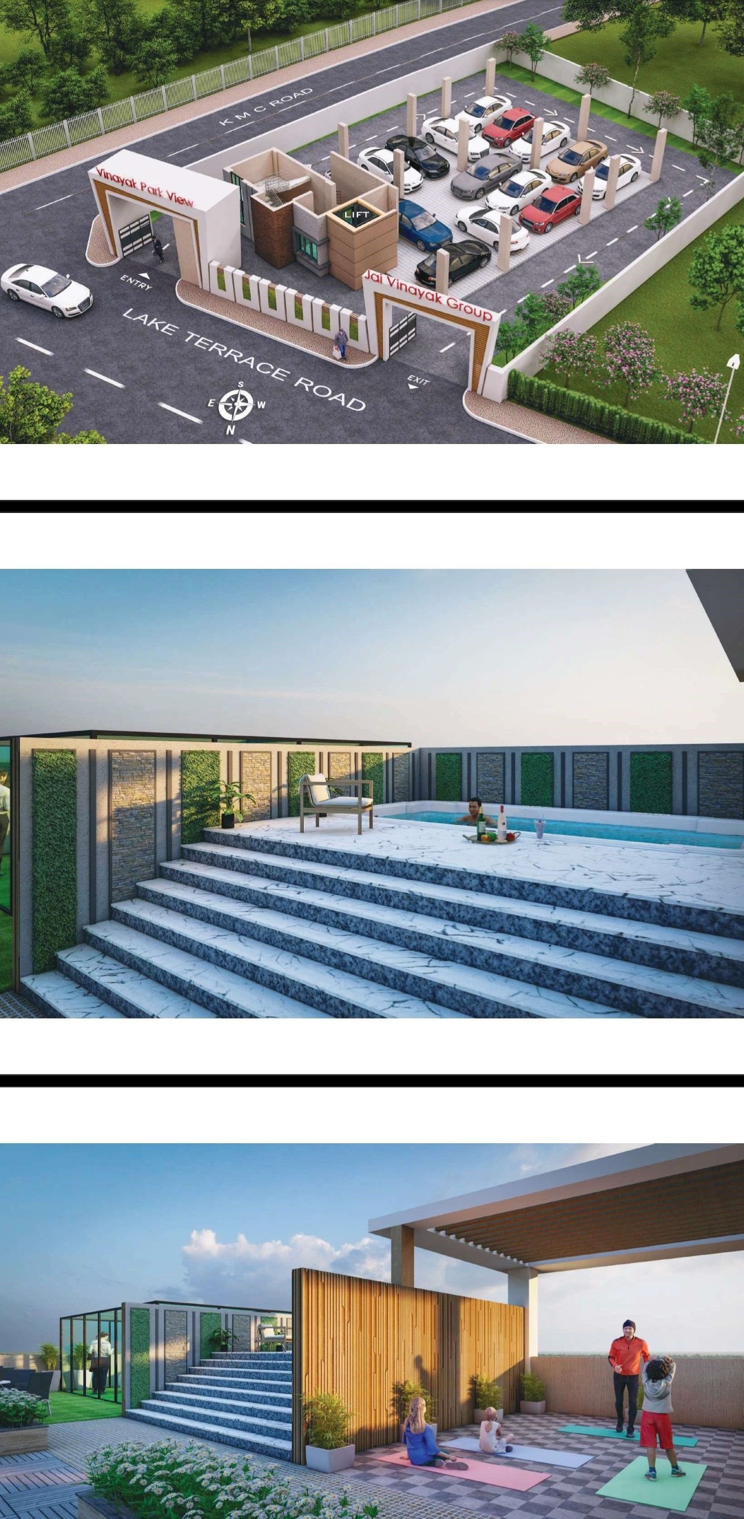 5bhk premium apartment available for sale in Hindustan Park/Lake view area