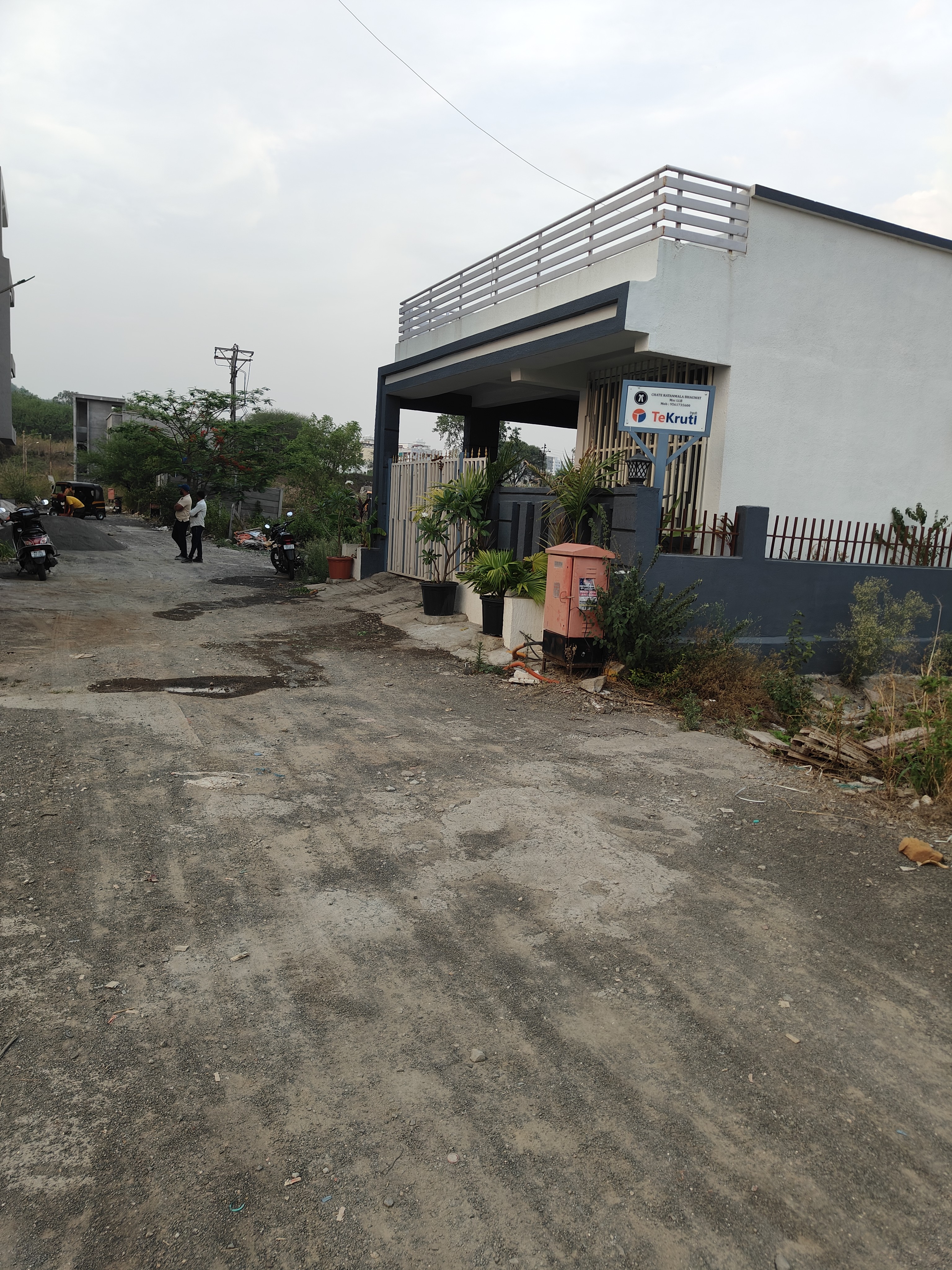 2322 sqft plot in waman bhau soc, Gahunje, MCA society