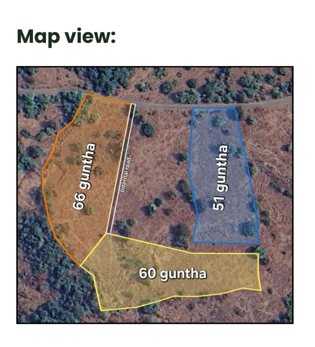 60 guntha Plot 3