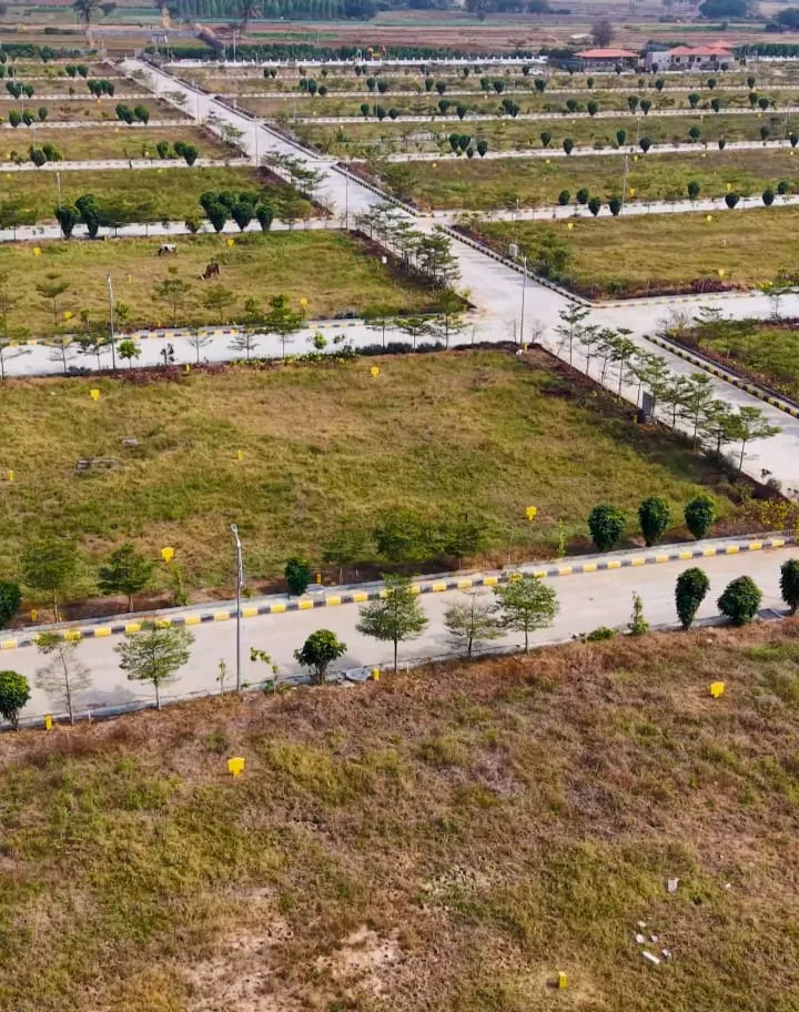 HMDA villa plots for sale Gollor - Muchinthal near ORR, Bangalore highway Hydera