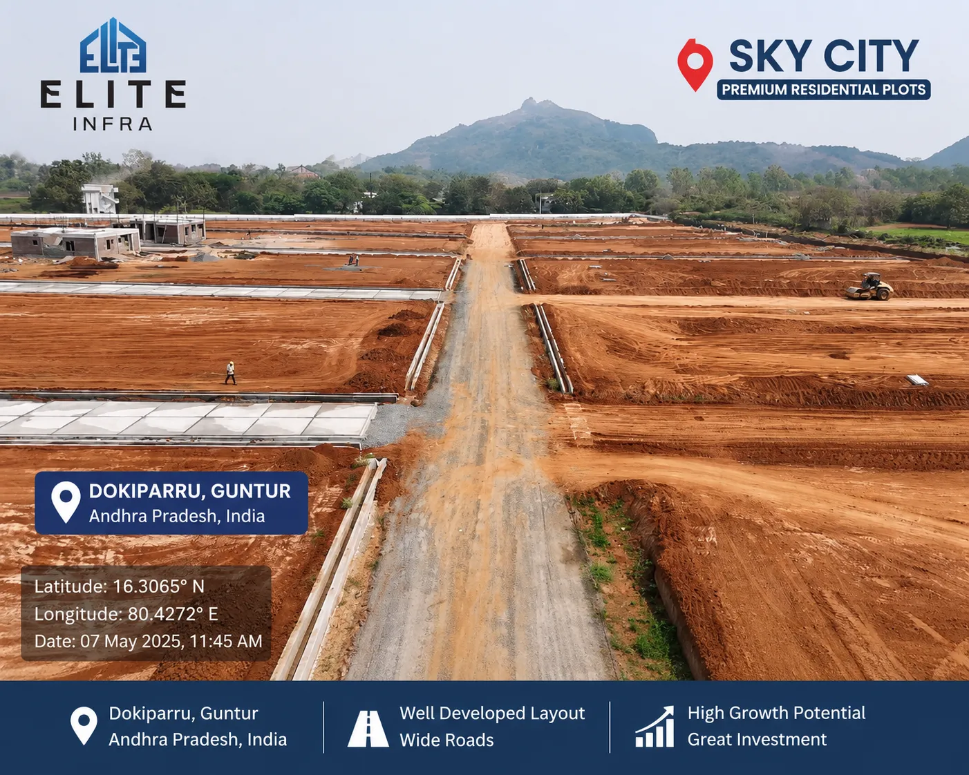 Plots in Dokiparru For Sale