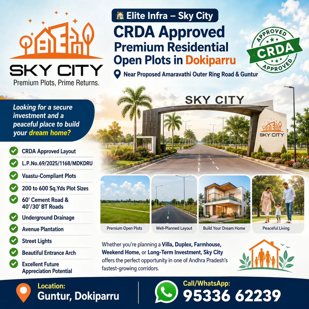Plots in Dokiparru For Sale 2