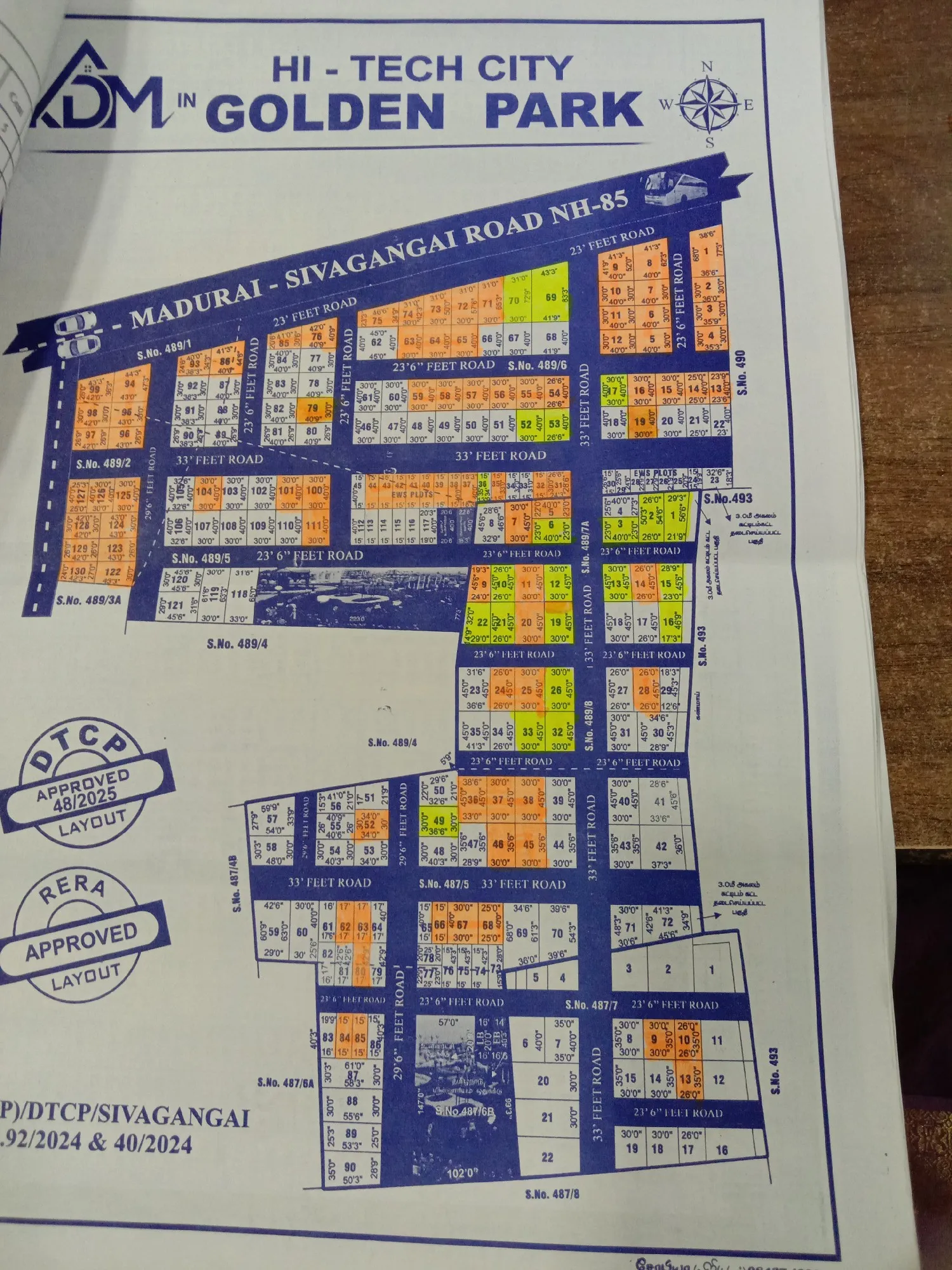 DTCP/ RERA APPROVED PLOTS