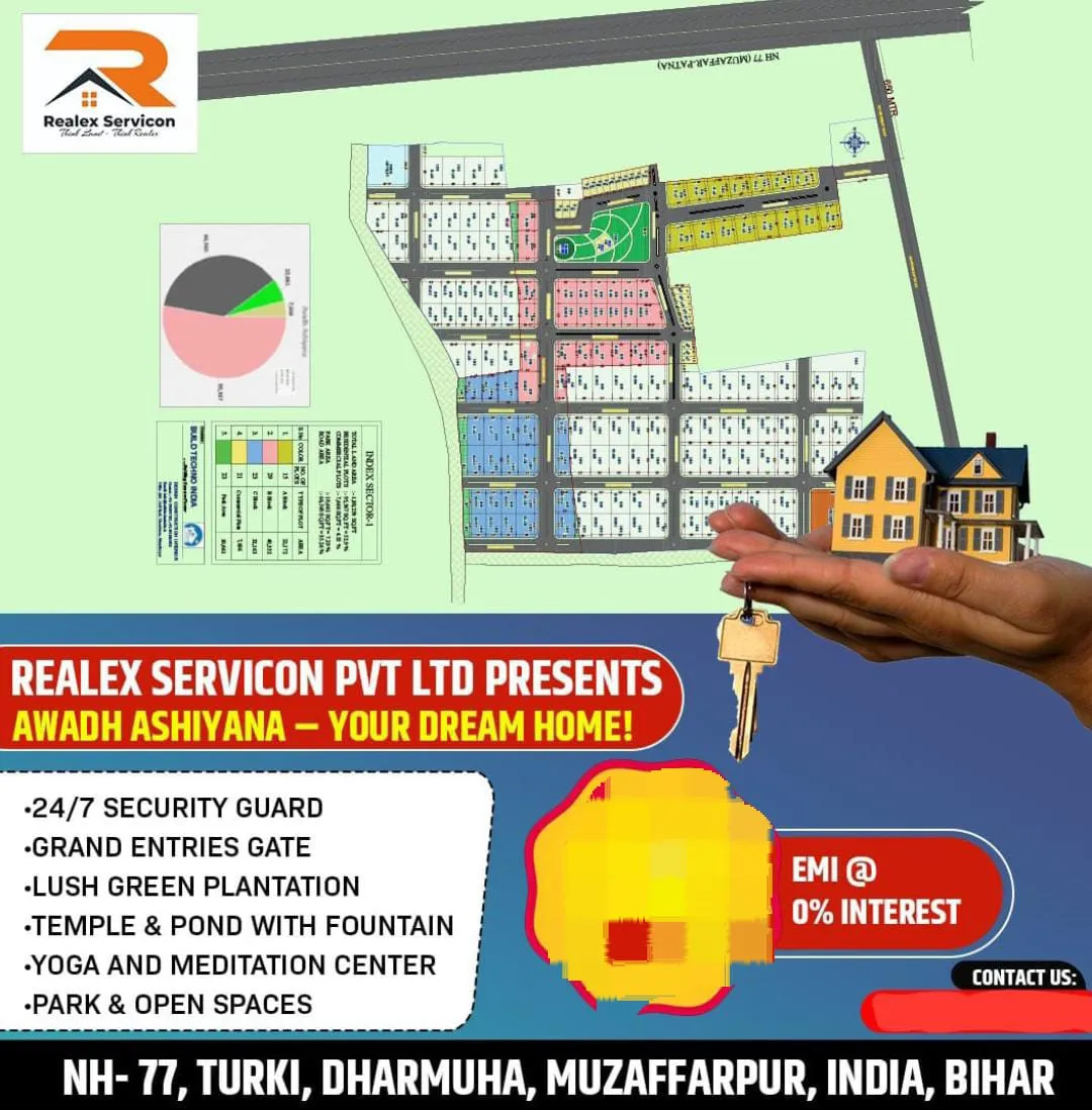 Get your plot in full society area 3