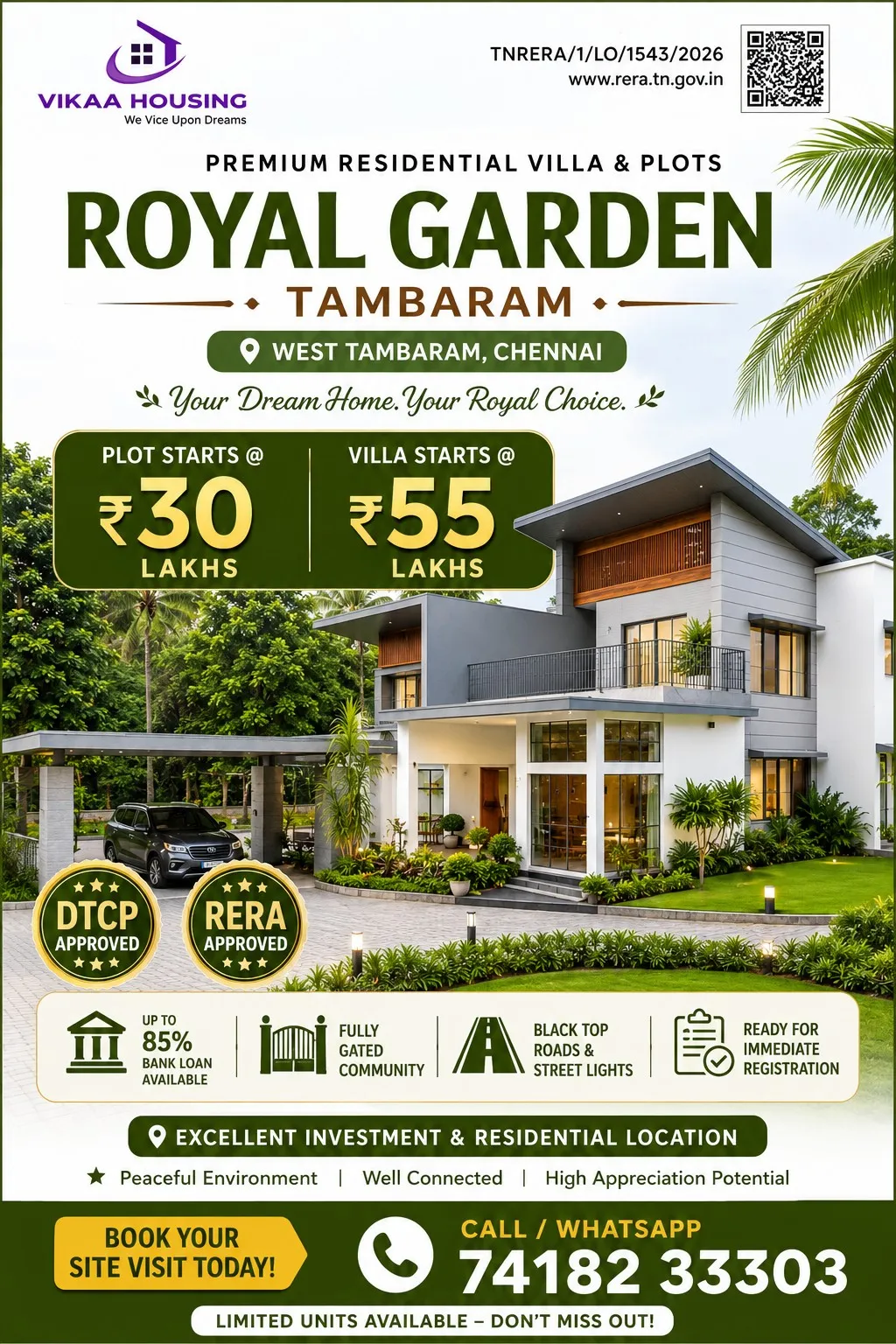 plots for sale in Chennai
