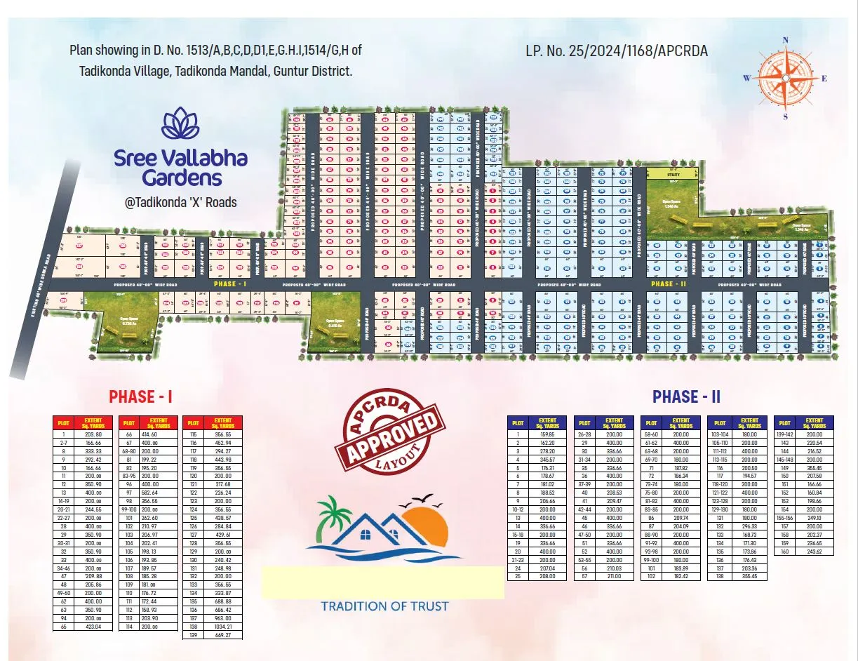 CRDA & AP RERA Approved Project in Amaravathi