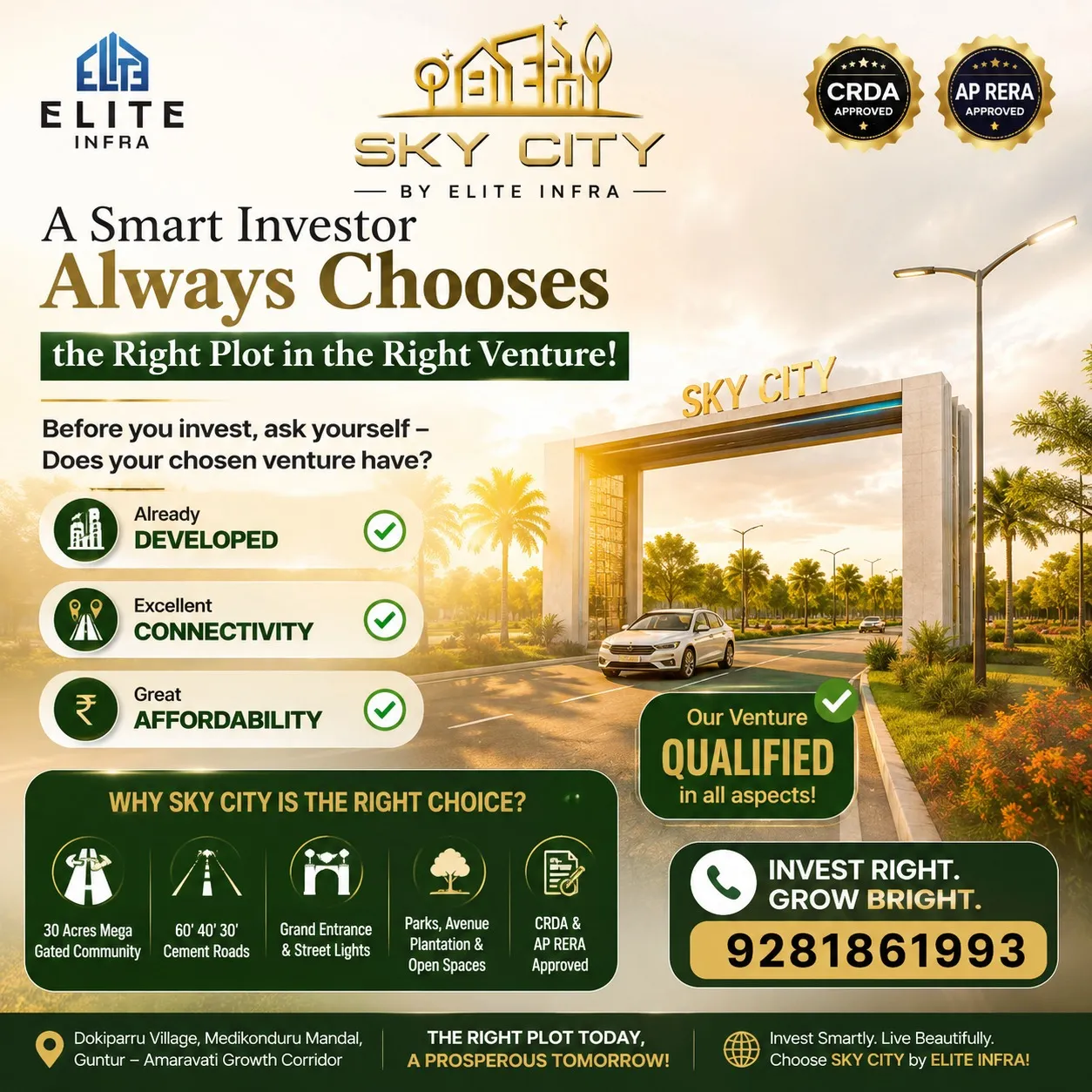 Beach View Plots for Sale in bapatla 2