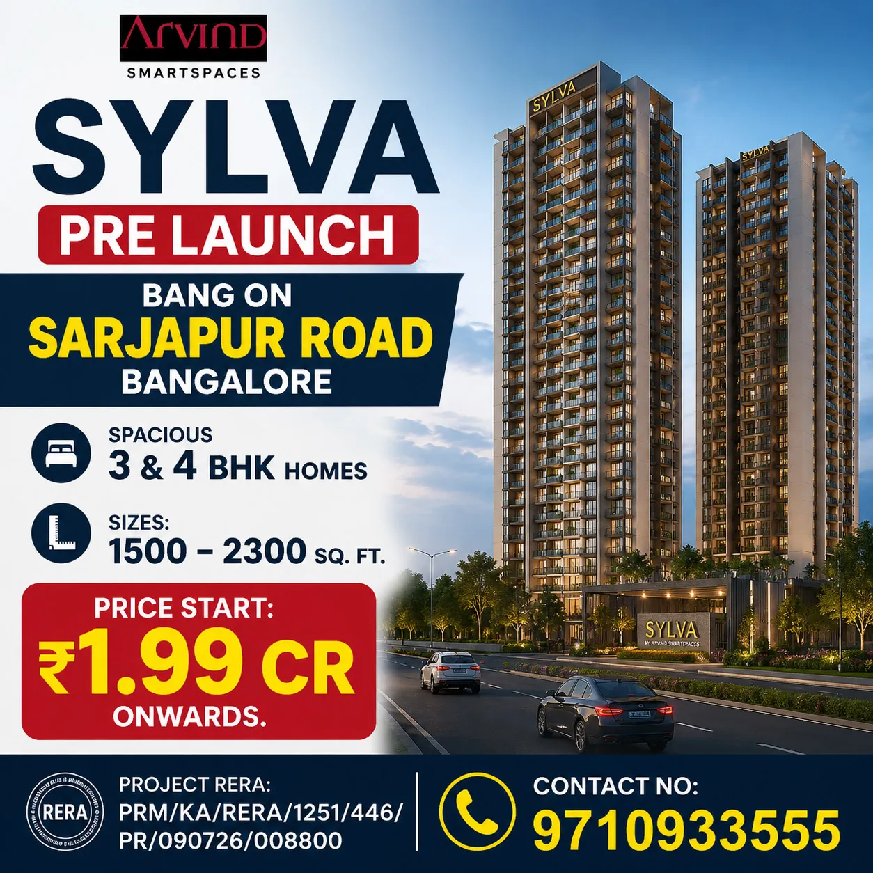 Arvind Sylva Bangalore Possession Timeline & Project Details 3