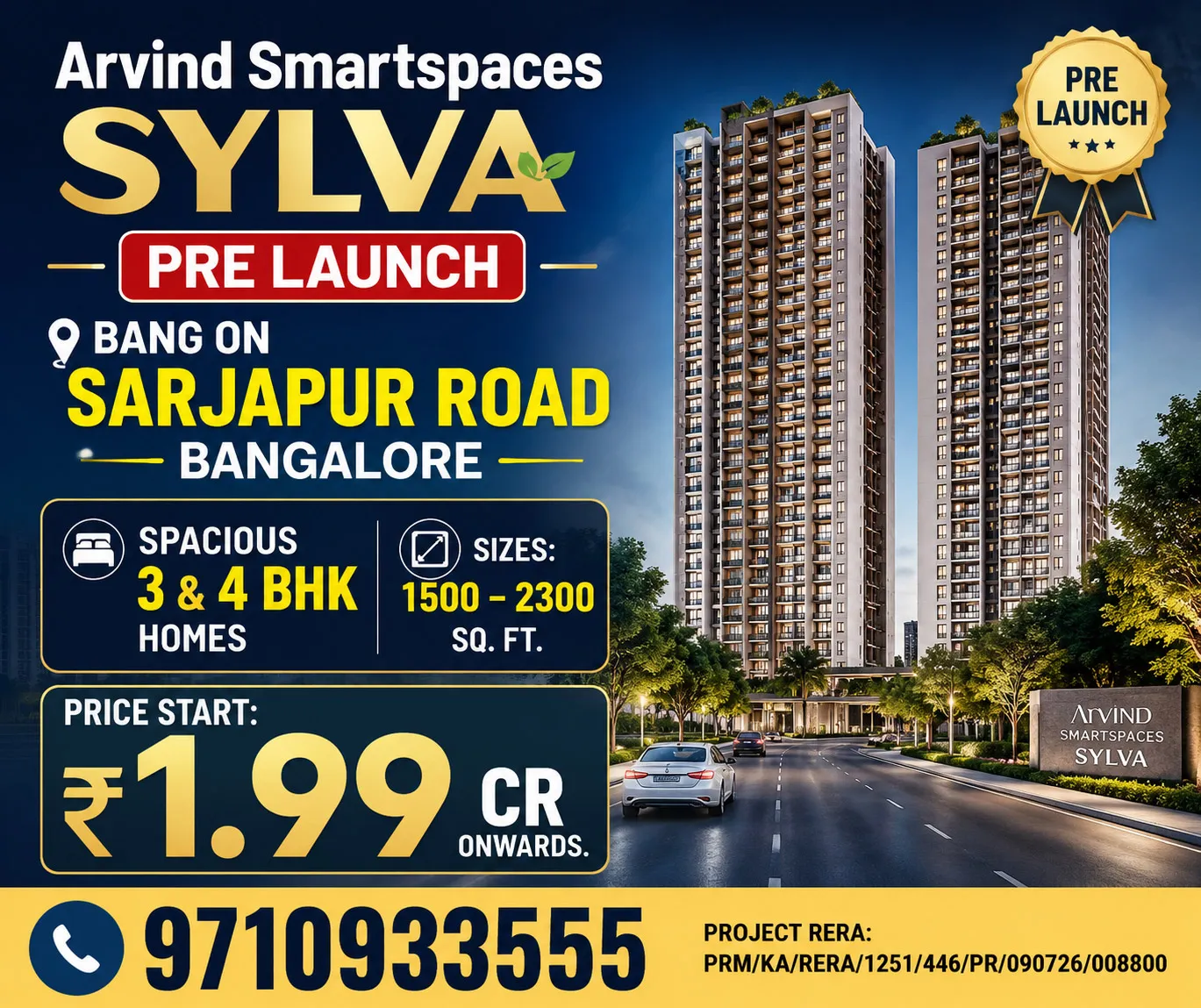 Arvind Sylva Bangalore Possession Timeline & Project Details