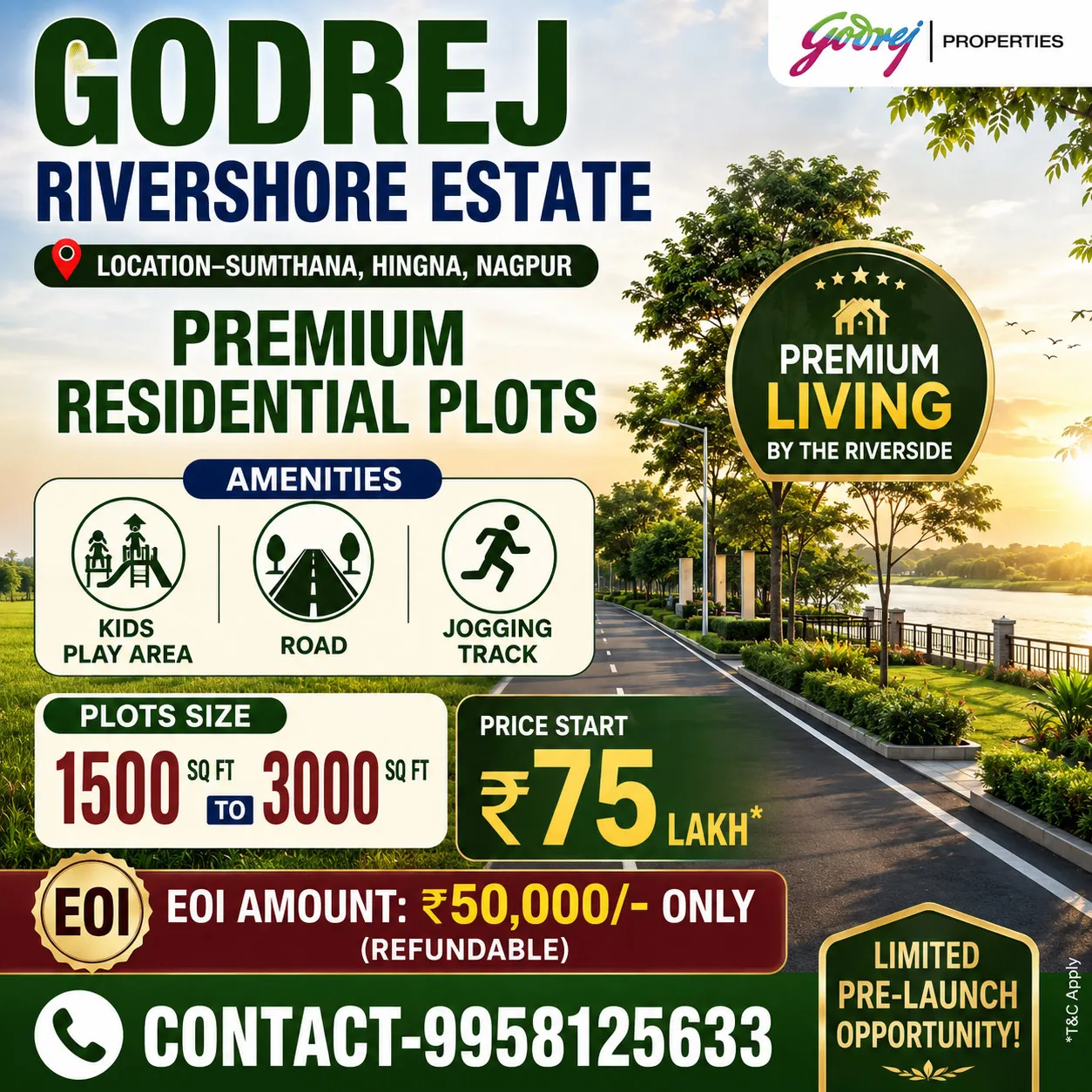 Godrej Rivershore Estate: Premium Plots for a Better Lifestyle