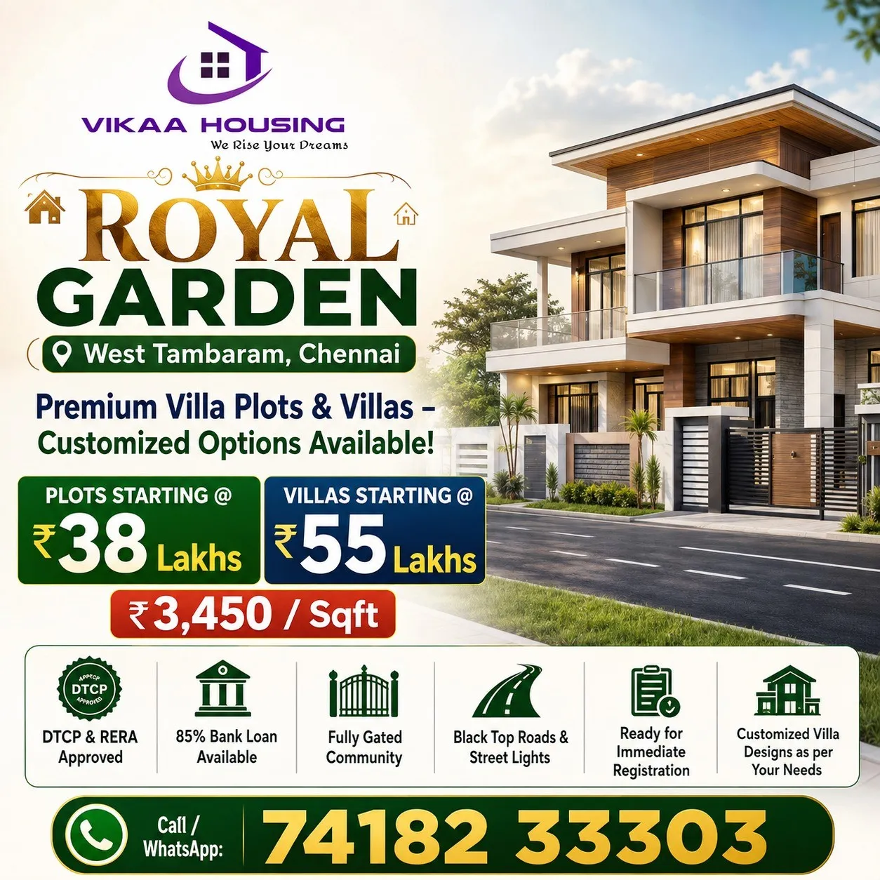 plot for sale chennai
