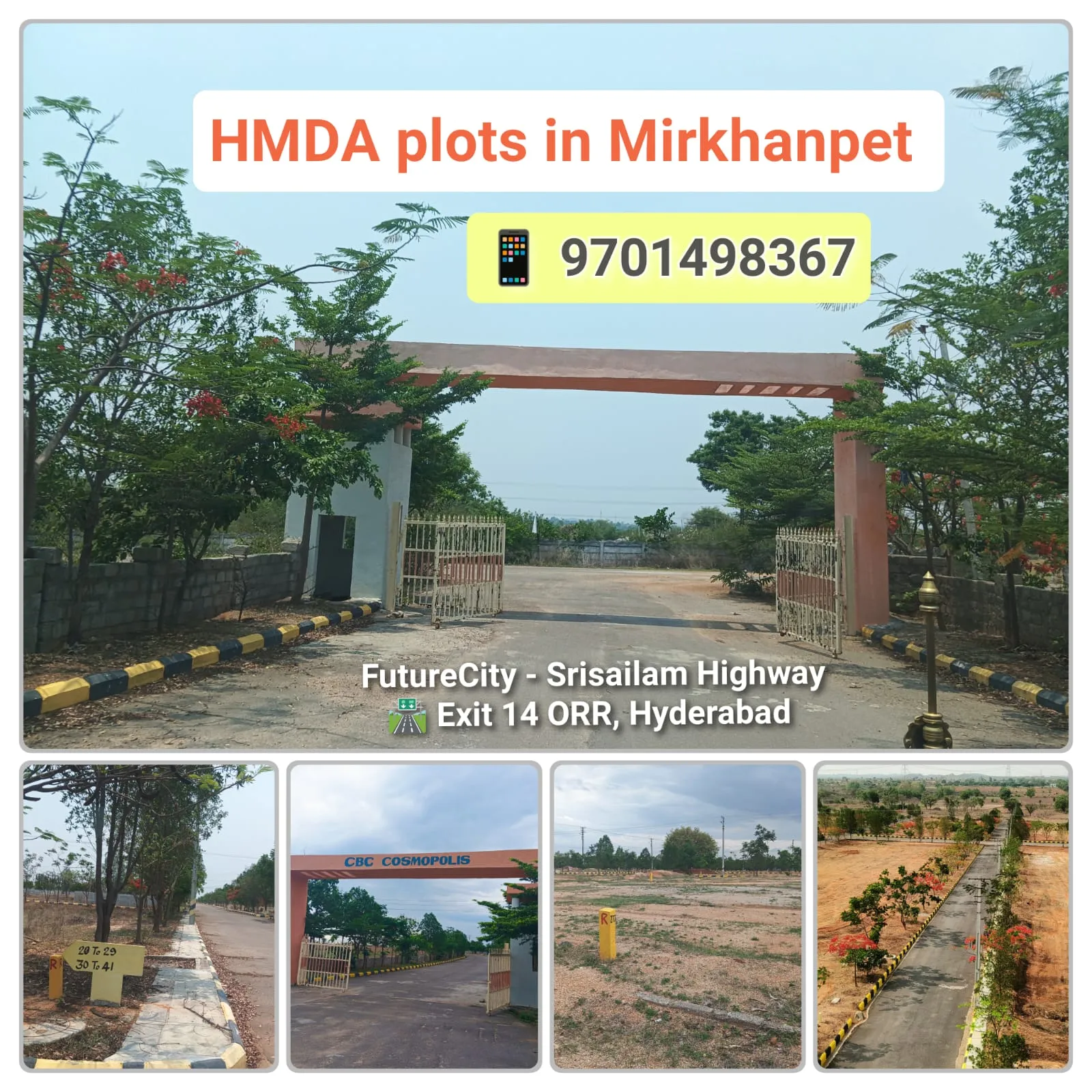 CBC Cosmopolis Plots for sale in Mirkhanpet | HMDA RERA Approved | Hyderabad