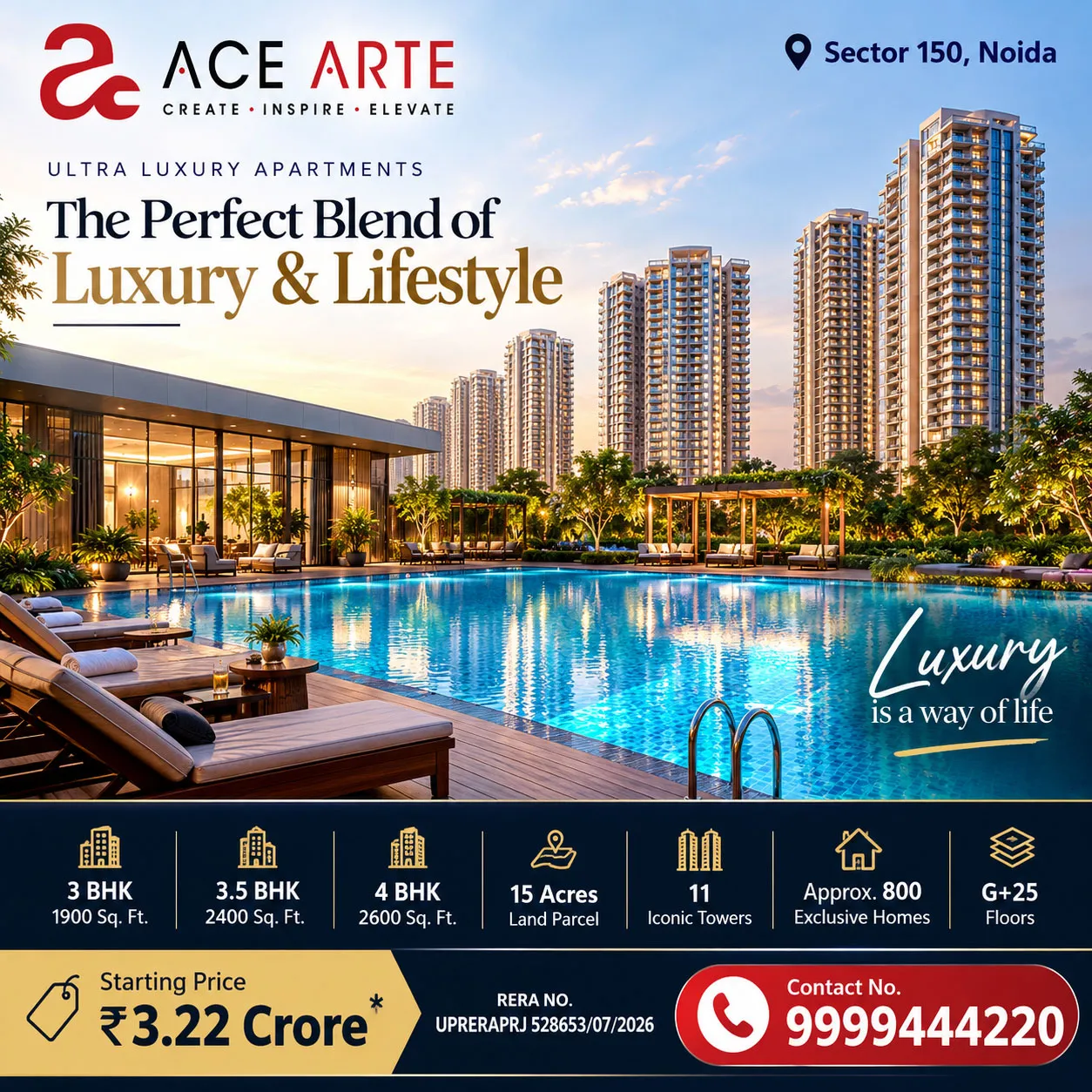 ACE Arte Sector 150 Noida: A New Benchmark in Luxury Living 2
