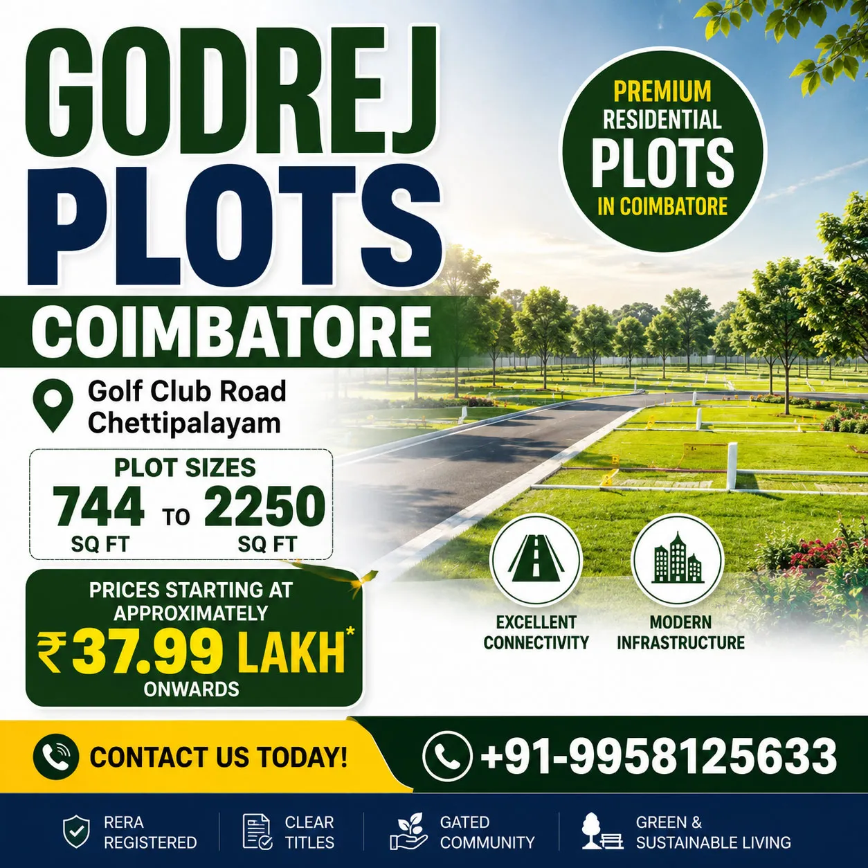 Godrej Properties Coimbatore New Launch: Price, Location & Plot Sizes 3