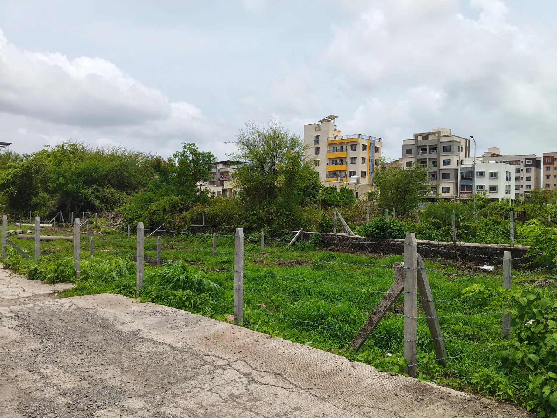 Main Road touch Residential Plot for sale in Wakad