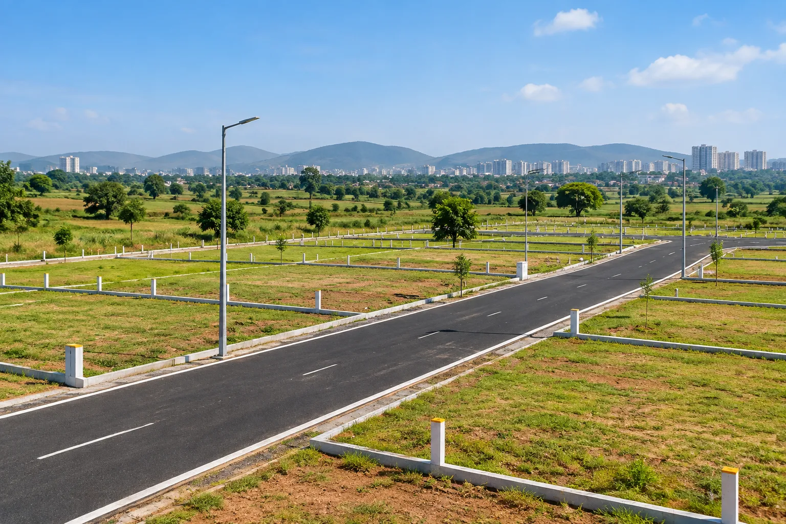 Residential Bungalow Plot for Sale in Mahalunge 2