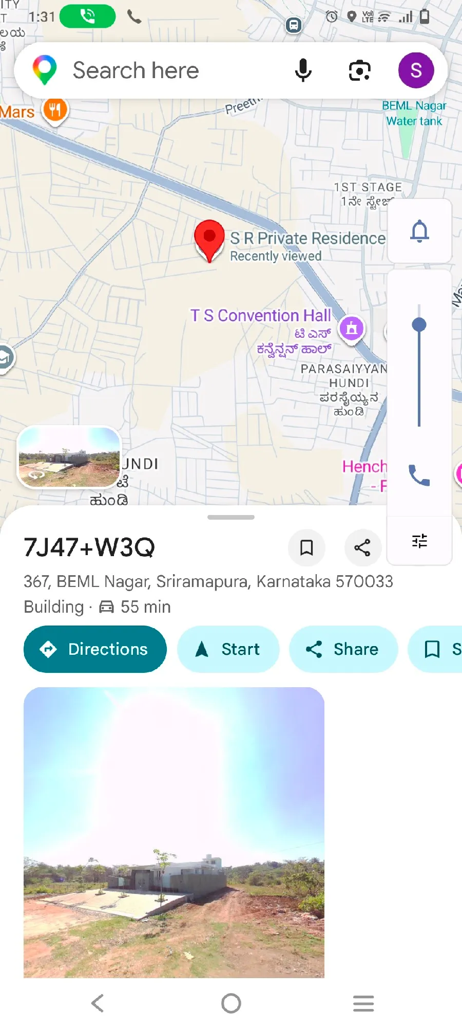 40*60dimension site south face