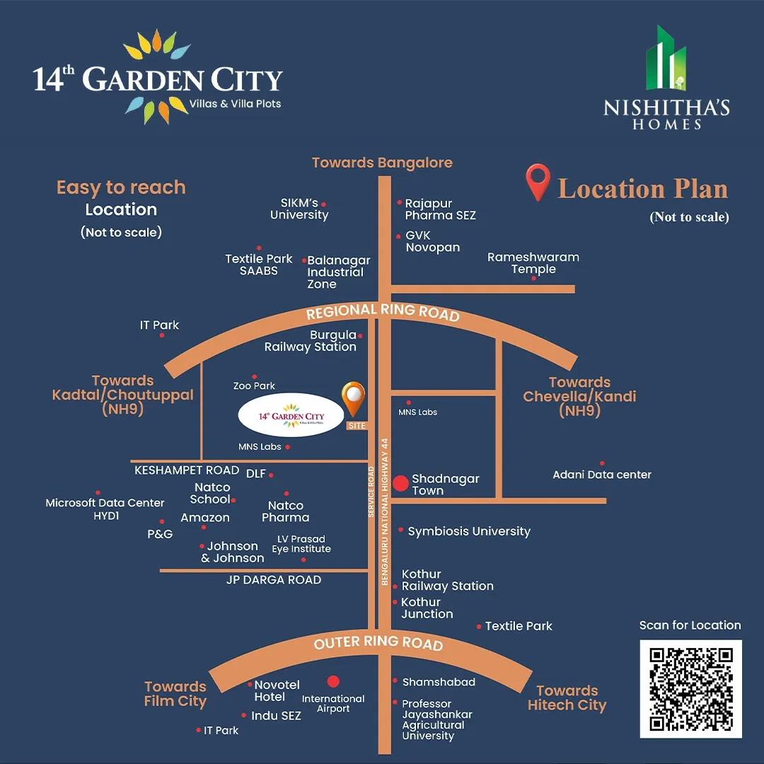 Residential Plot for sale in Shadnagar 3