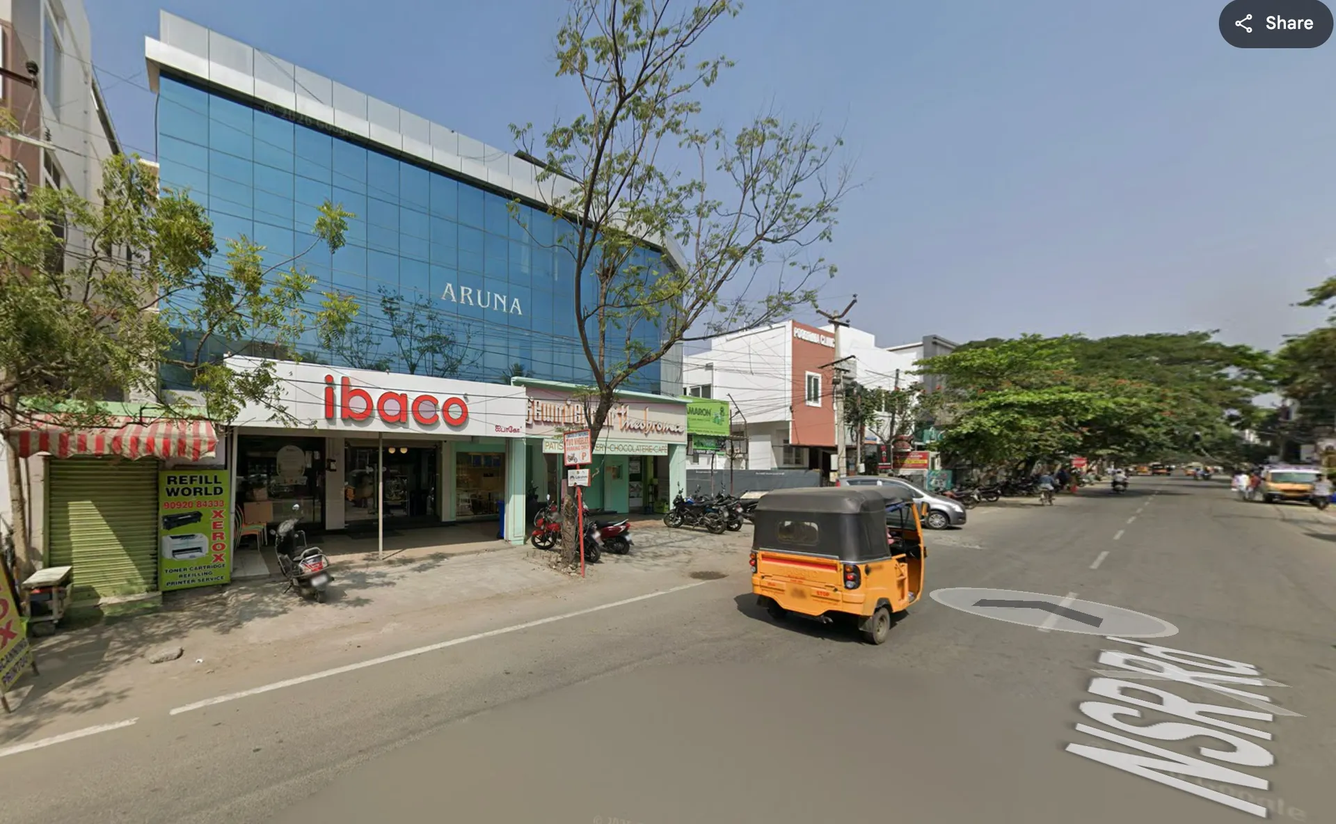 Newly Constructed Commercial Property for Rent – NSR Road, Saibaba Colony 3